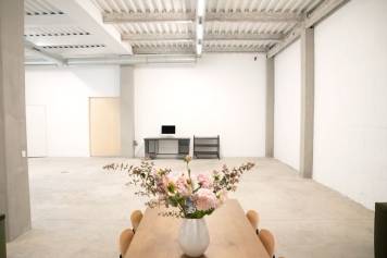 Transformation d'une usine en studio photo