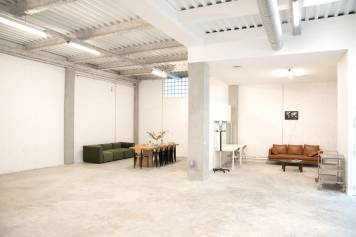 Transformation d'une usine en studio photo