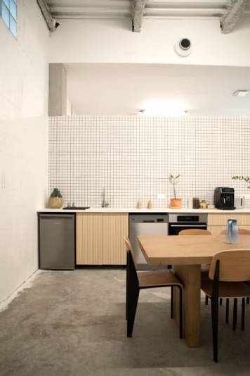 Transformation d'une usine en studio photo